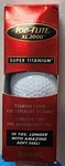 Top Flight Xl 2000 Super Titanium Distance Golf Balls Nib!! Sleeve Of 3. Fixed Price $19.95.