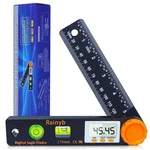 Rainyb Digital Angle Finder Tool, 5 Inch Pocket Protractor, 0360 Degree, Led .... Fixed Price $20.62.
