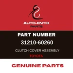 31210-60260 Genuine Parts For Toyota Cover Assy, Cultch. Fixed Price $287.49.