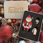 New Puttbuddies Golf Santa Divot Tool With Caddy Elf Ball Marker. Fixed Price $29.95.
