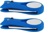 2 Pack Foldable Golf Divot Repair Tool With Magnetic Ball Marker Blue. Fixed Price $14.99.