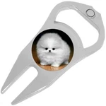 Fluffy Dog Golf Ball Marker Divot Repair Tool Bottle Opener. Fixed Price $15.88.
