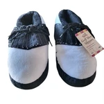 Nwt Novelty Golf Shoe Adult Slippers Unisex Plush Black White Size. Fixed Price $12.00.
