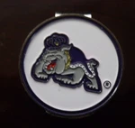 Jmu James Madison University Dukes 1" Golf Ball Marker 2SIDED Hat Clip. Fixed Price $13.25.