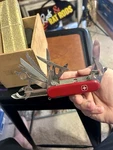 Rare Wenger Delemont Swiss Army Knife 16 Tools. Fixed Price $125.00.