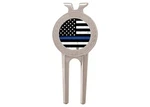 Rogue River Tactical Thin Blue Line Divot Tool Golf Ball Marker Lives Ma.... Fixed Price $13.99.