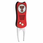 Ncaa Texas Tech Red Raiders Switchblade Divot Tool. Fixed Price $18.98.