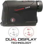 1650YD Dual Hunting Golf Laser Range Finder Slope Compensation Arc Red/black Lcd. Fixed Price $79.99.