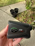 Callaway Csi Pro Magna Hold Golf Rangefinder Black/gray/red Plastic. Fixed Price $120.00.