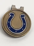 Mcarthur Indianapolis Colts Horseshoe Magnetic Hat Clip & Golf Ball Marker 2013. Fixed Price $9.91.