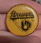 Vintage Milwaukee Brewers Baseball Team Lapel Hat Pin Wincraft Usa. Fixed Price $8.99.