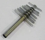 Cork Rubber Stopper Borer Tool Set Of 7 Pieces Drill Hole Puncher Cutter Lab New. Fixed Price $17.90.