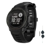 Silicone Rubber Watch Strap Band With Tool For Garmin Instinct. Fixed Price $7.99.