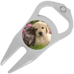 Puppy Kitty Golf Ball Marker Divot Repair Tool Bottle Opener. Fixed Price $15.88.