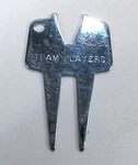 Vtg Team Players Bassett Usa Beck Golf Divot / Cleat Repair Tool. Fixed Price $6.30.