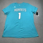 Charlotte Hornets Shirt Mens Xl Blue Nba Basketball Lamelo 1 Nike Tee. Fixed Price $13.49.
