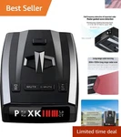 Radar Detector, Detectors For Cars, Up 1100 Yards Long Range Detecti.... Fixed Price $152.94.