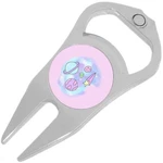 Pastel Space Golf Ball Marker Divot Repair Tool Bottle Opener. Fixed Price $15.88.