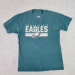 Philadelphia Eagles Shirt Mens Med Green Fanatics Nfl Team Apparel Tee. Fixed Price $12.99.