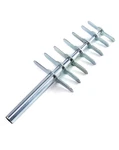 7 Piece Cork Rubber Stopper Borer Tool Set Chrome Plated Hole Punch Kit Lab. Fixed Price $13.82.