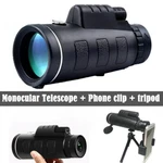 Hd Monocular Starscope Telescope BAK4 With Phone Clip,tripod. Fixed Price $12.58.