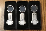 3 Golf Key Chain W/removable Divot Tool + Ball Marker Spot For Engraving. Fixed Price $21.00.