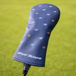 New Shot Scope Icon Premium Leather Golf Club Driver Head Cover - Blue. Fixed Price $29.95.