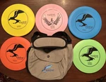 Kestrel Disc Golf Set 5 Pack Bundle + Bag. Fixed Price $40.00.