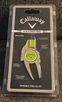 New Nip Callaway Golf 4-IN-1 Divot/groove Tool Ball Marker Brush Factory Sealed. Fixed Price $14.99.