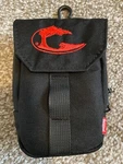 Sentinel Golf Rangefinder Case Waterproof Zip Ocean Forest Club Black/red. Fixed Price $69.95.