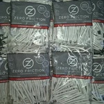 White Zero Friction Performance 2 3/4" 3-PRONG Golf Tees 18 Packs Bulk. Fixed Price $36.00.