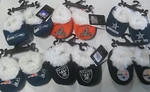Football Infant Newborn Baby Booties Slippers Nfl Shower Gift - Pick Team & Size. Fixed Price $12.55.