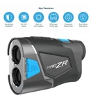 Shot Scope Pro Zr Golf Laser Rangefinder Durashield Hardshell And Cart Magnet. Fixed Price $301.49.
