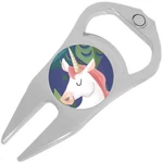 Happy Unicorn Golf Ball Marker Divot Repair Tool Bottle Opener. Fixed Price $15.88.