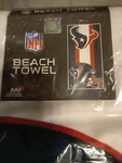 New Nfl Football Houston Texans Beach Towel 30X50 Inches Team Colors Logo. Fixed Price $14.99.