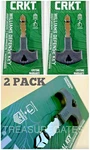 (2 Pack) Crkt Williams Personal Defense Tactical Key Chain Tool Survival Edc-new. Fixed Price $24.98.
