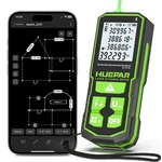 395FT Bluetoothed Green Laser Measuring Tool With Angle Sensor, Huepar 1/16IN.... Fixed Price $111.21.