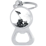 Soldiers American Flag Bottle Opener Keychain - Metal Beer Bar Tool Ring. Fixed Price $15.88.