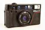 Nikon L35AF 35MM F/2.8 Film Point & Shoot Camera Iso 1000 As-is Parts Repair V25. Fixed Price $49.99.