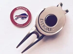 Nfl Buffalo Bills Golf Ball Marker And Magnetic Divot Tool. Fixed Price $13.95.