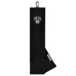 Wincraft Brooklyn Nets 16" X 25" Face/club Tri-fold Embroidered Golf Towel. Fixed Price $29.99.
