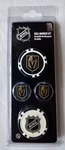 Team Effort Wincraft Nhl Las Vegas Golden Knights Golf Ball Marker Set Of 4 Nip. Fixed Price $14.95.