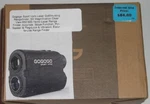 Gogogo Sport Vpro Laser Golf Hunting Range Finder 6X Magnification 650/900 Yards. Fixed Price $70.00.