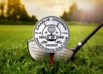 Stainless Steel Golf Ball Marker Hole One Design 1-1/4" Personalized. Fixed Price $10.95.