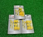 Zero Friction Zftour Prong Yellow Golf Tees 2 3/4" - 40 Per Pack ZT10013. Fixed Price $22.63.
