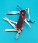 Victorinox Delemont Evogrip 14 Red & Black Swiss Army Knife Multi Tool!. Fixed Price $31.99.