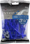 Pride Professional Tee System Two Piece Step 50 Count 3-1/4 Inch Blue. Fixed Price $18.99.
