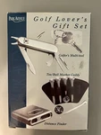 Golf Lover Gift Set W/ Tee/ball Marker Caddy Multi Tool Distance Finder Nob. Fixed Price $12.00.