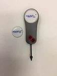 Pitchfix Fusion Single Prong Divot Tool Gunmetal/red, With Extra Marker. Fixed Price $14.98.