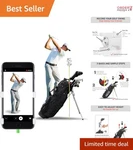 Golf Swing Recording Cell Phone Holder Selfie Training Aid Compatible With .... Fixed Price $56.98.